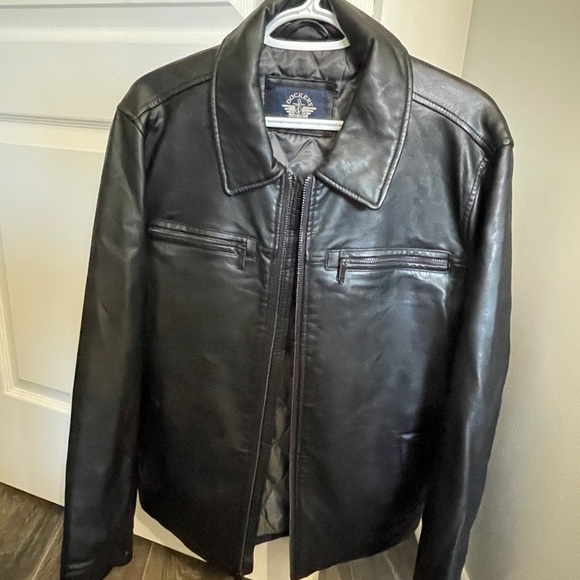 Black Leather Jacket - Picture 1 of 3